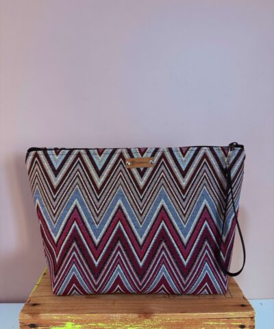 Sacca Maya_Chevron grey